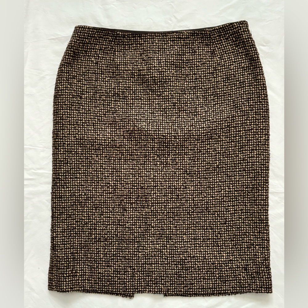 Moschino Wool Pencil Skirt